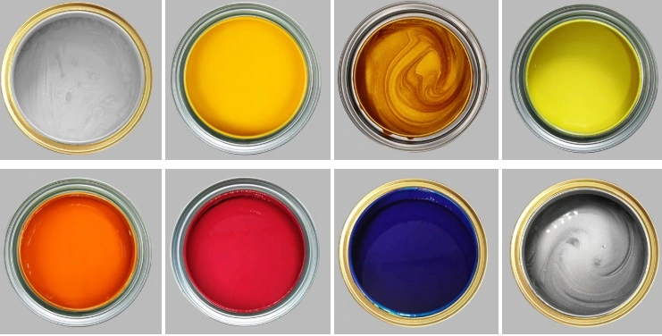 Color Matching Automotive Finished Ready Mixing Auto Paints Colors