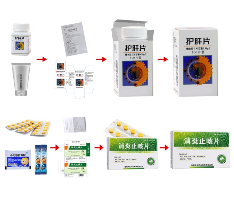 Automatic High Speed Medical Pills Cartoning Cartoner Machine for Pharma