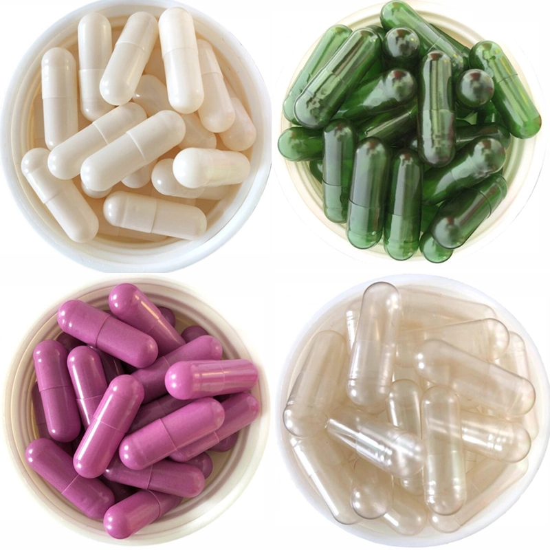 Halal/Hollow/Printed/Vegetable/Organic/Pullulan/HPMC/Vegetarian/Empty Capsules