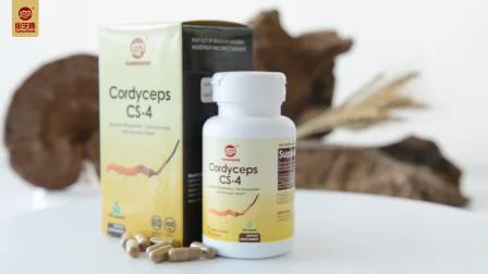 Cordyceps CS-4 800mg 60 Capsules Végétariennes (Sans OGM et Sans Gluten) Sinensis Immunity Supplément Capsules Soutien Énergie et Santé Immunitaire