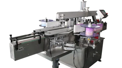 Machine d'étiquetage double face pour bouteilles pharmaceutiques Usine en Chine