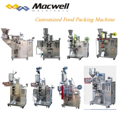 Huile automatique Macwell Poly Paneer Pharma Conditionnement Liquid Pouch Emballage Machine à sceller Nouveau